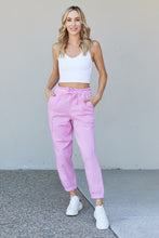 Load image into Gallery viewer, Zenana Popcorn and a Drink Full Size Paperbag Waist Joggers
