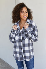 Load image into Gallery viewer, Zenana Harvest Season Full Size Plaid Shacket
