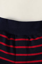 Load image into Gallery viewer, Baby Striped Decorative Button Top and Joggers Set
