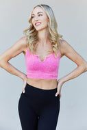 Zenana Full Size Acid Wash Notched Neck Cropped Tank