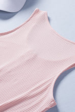 Load image into Gallery viewer, Half Zip Ribbed Tank
