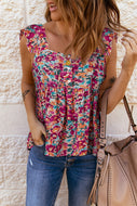 Floral Baby Doll Tank