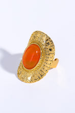 Load image into Gallery viewer, Natural Stone Copper Ring
