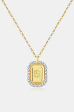 Load image into Gallery viewer, Zircon Decor Constellation Pendant Necklace
