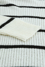 Load image into Gallery viewer, Off White &amp; Stripes Rib-Knit Duster DIBS YES
