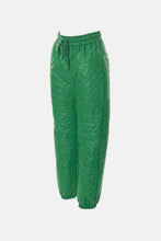 Load image into Gallery viewer, Drawstring Waist Puffer Pants
