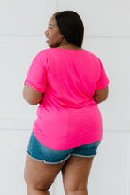 Load image into Gallery viewer, Sew In Love Tee Shirt Weather Full Size Run Pocketed Tee
