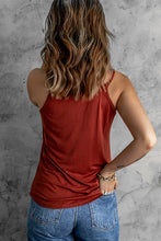 Load image into Gallery viewer, Double Spaghetti Strap Scoop Neck Cami
