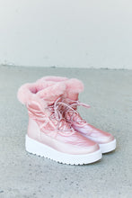 Load image into Gallery viewer, Legend Lace-Up Platform Booties
