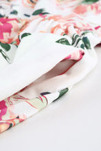 Load image into Gallery viewer, Floral Round Neck Midi Dress with Pockets
