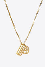 Load image into Gallery viewer, K to T Letter Pendant Necklace DIBS K-T

