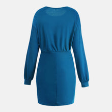 Load image into Gallery viewer, Drop Shoulder Pencil Hem Dress
