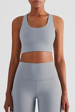 Load image into Gallery viewer, Fire and Desire Crisscross Back Sports Bra

