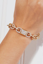 Load image into Gallery viewer, GNJ MANUFACTURING Rhinestone Chain-Link Bracelet
