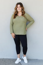 Load image into Gallery viewer, Heimish Fall Fields Full Size Waffle Knit Tunic Top
