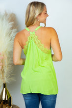 Load image into Gallery viewer, White Birch Amazing Lace Full Size Sleeveless Top
