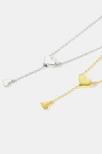 Load image into Gallery viewer, Gorgeous Drop Heart (925 Sterling Silver) Necklace✨
