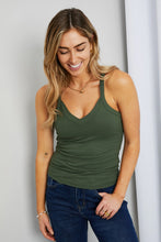 Load image into Gallery viewer, Zenana Full Size V-Neck Ribbed Cami
