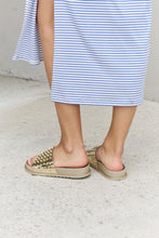 Load image into Gallery viewer, Forever Link Studded Platform Slide Sandal
