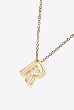 Load image into Gallery viewer, K to T Letter Pendant Necklace DIBS K-T
