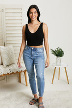 Load image into Gallery viewer, White Birch Sense of It All Full Size Cropped V-Neck Tank Top
