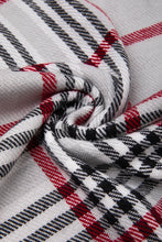 Load image into Gallery viewer, Retro and Classic Plaid Fringe Detail Scarf
