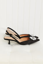 Load image into Gallery viewer, WeeBoo Glam and Go Rhinestone Buckle Sling-Backs

