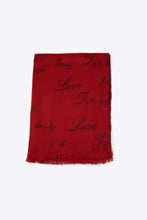 Load image into Gallery viewer, Breaking The Mold Letter Print Scarf
