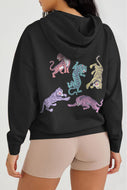 Simply Love Full Size Tiger Graphic Hoodie