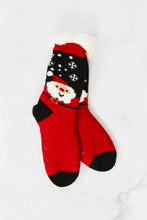 Load image into Gallery viewer, Christmas Two-Pair Fleece Knit Socks
