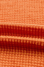 Load image into Gallery viewer, Leopard Contrast Waffle Knit Top
