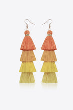 Load image into Gallery viewer, Layered Tassel Earrings
