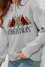 Load image into Gallery viewer, CHRISTMAS Graphic Round Neck Sweatshirt
