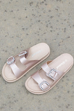Load image into Gallery viewer, Weeboo Jewel of the Sea Faux Pearl Buckle Slide Sandals
