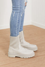 Load image into Gallery viewer, East Lion Corp The Right Attitude Platform Zipper Booties dibs zipper
