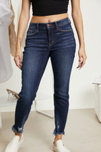 Load image into Gallery viewer, Judy Blue Beatrice Full Size Destroyed Hem Slim Fit Jeans
