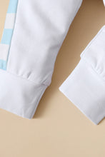 Load image into Gallery viewer, Baby Checkered Quarter-Zip Hoodie and Joggers Set
