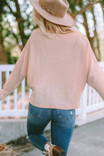 Load image into Gallery viewer, Waffle-Knit Side Slit Top
