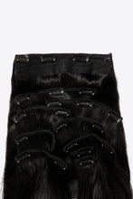 Load image into Gallery viewer, 18&#39;&#39;200g #1 Keep Me Elegant Straight Clip-in Hair Extensions Human Hair
