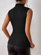 Load image into Gallery viewer, Turtleneck Sleeveless Tank
