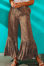 Load image into Gallery viewer, Printed Ruffled Wide Leg Pants
