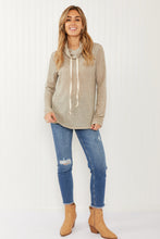 Load image into Gallery viewer, Mittoshop Cocoa for my Soul Cowl Neck Top
