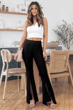 Load image into Gallery viewer, Front Slit Flare Leg Pants
