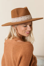 Load image into Gallery viewer, Justin Taylor Geometric Fedora
