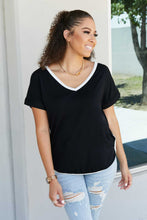 Load image into Gallery viewer, Sew In Love Weekend Bound Full Size V-Neck Tee
