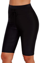 Load image into Gallery viewer, High Waist Drawstring Detail Swim Shorts
