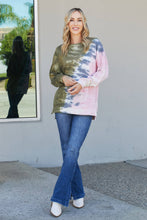 Load image into Gallery viewer, Sew In Love Full Size Tie-Dye Seam Detail Sweatshirt
