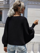 Load image into Gallery viewer, 1368 DOLMAN RIBBED SWEATER
