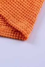 Load image into Gallery viewer, Leopard Contrast Waffle Knit Top
