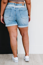 Load image into Gallery viewer, Judy Blue Twice As Much Full Size Run Two-Tone Shorts
